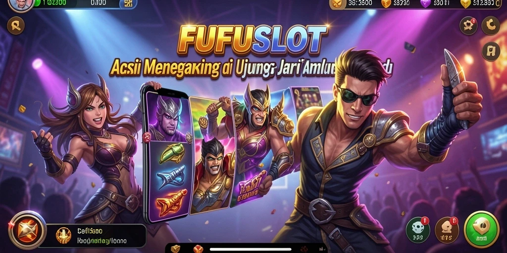 Screenshot utama menampilkan gameplay FUFUSLOT yang mendebarkan.