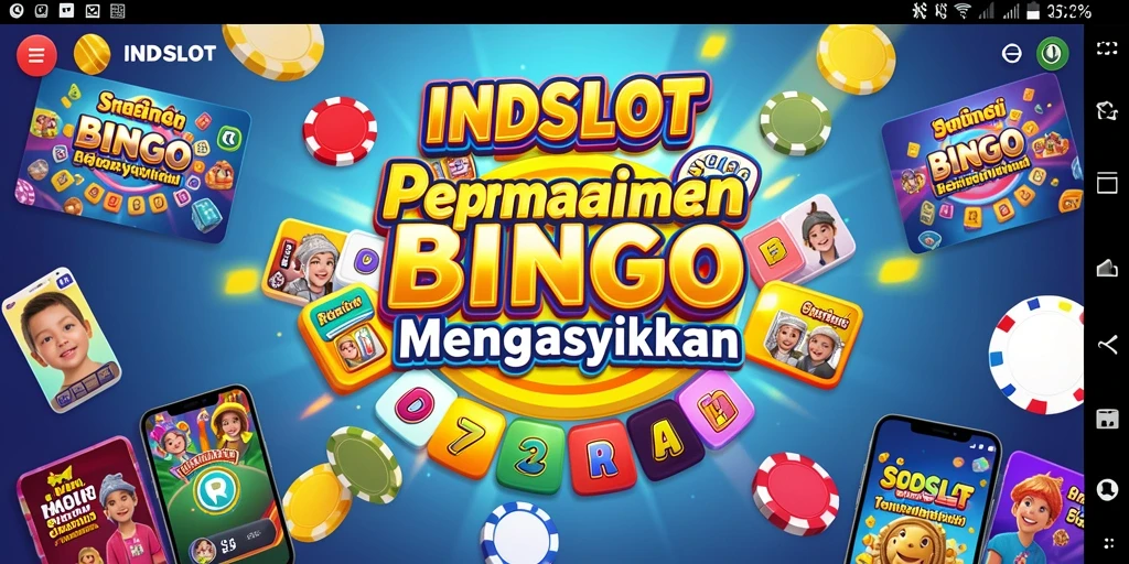 Screenshot gameplay Bingo INDSLOT yang menarik dan interaktif.