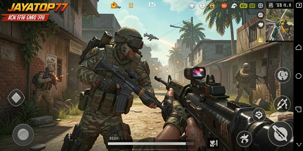 Tampilan gameplay intens dan menegangkan dari JAYATOP77.