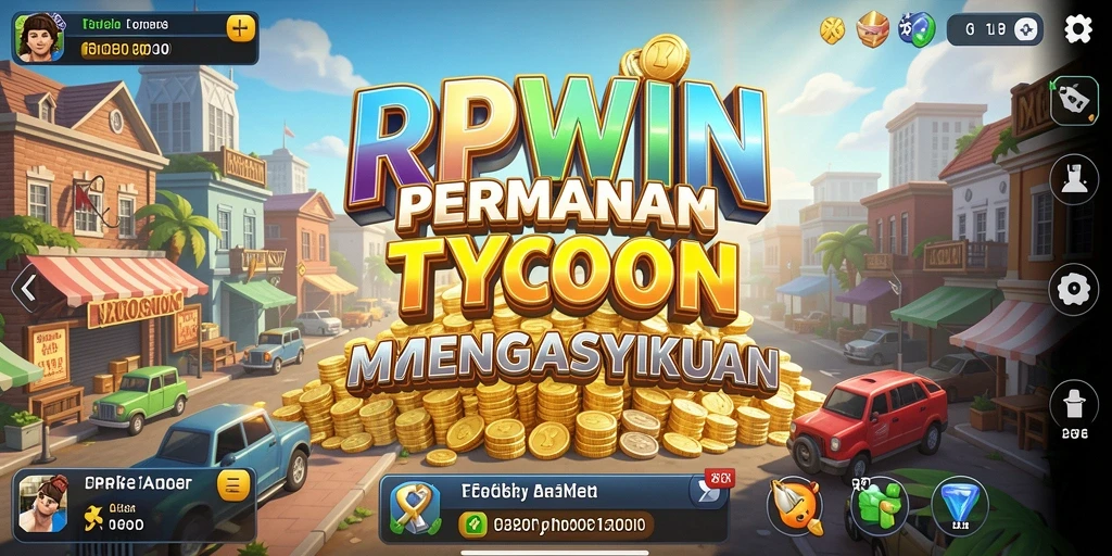 Tampilan gameplay RPWIN yang menakjubkan dan interaktif.