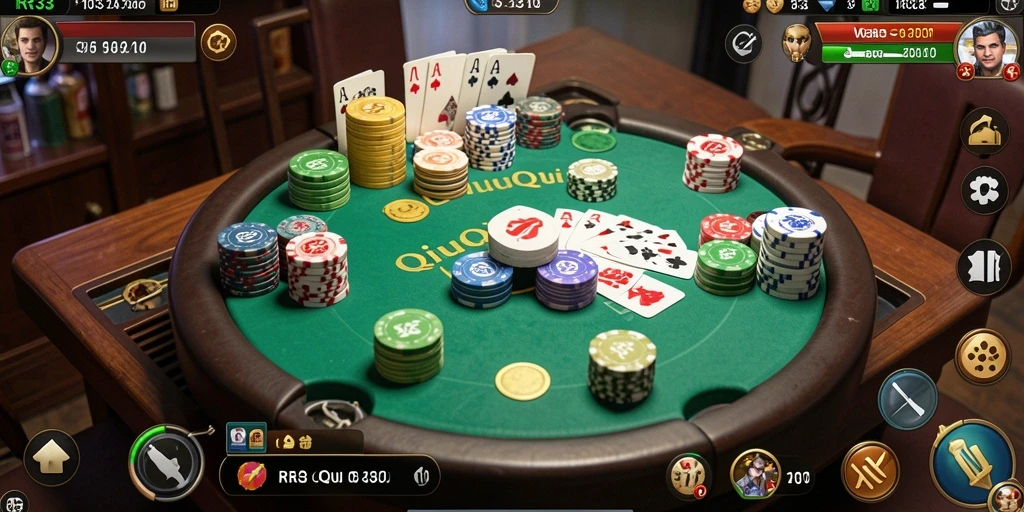 Gameplay seru QiuQiu di RR33 dengan grafis menarik.