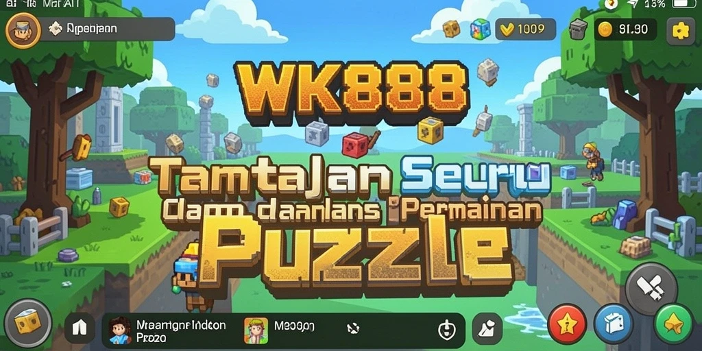 Tampilan gameplay WK888 yang menarik dengan berbagai teka-teki menantang.